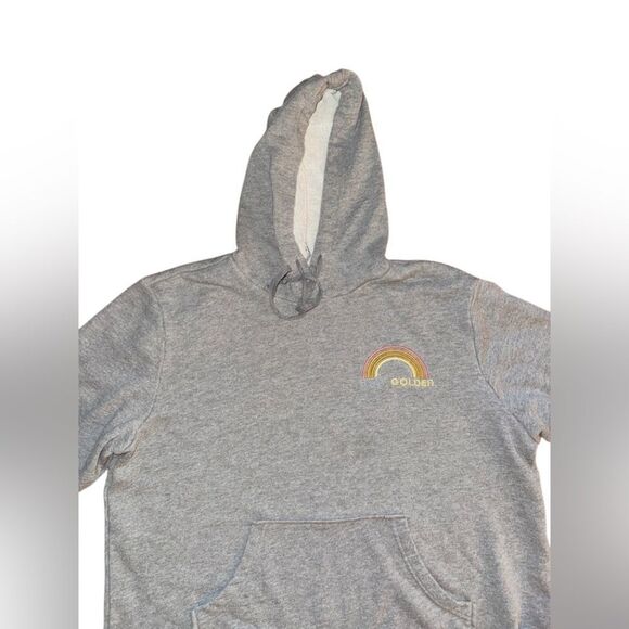World Market Stay Golden Rainbow Hooded Sweatshirt One Size - Picture 6 of 10